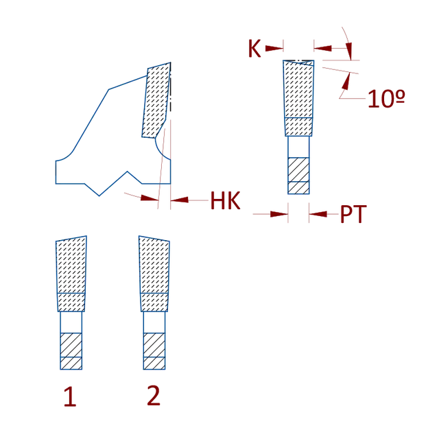 Royce Ayr - P17 Series - ProLine ATB Cut Off Saw Blade