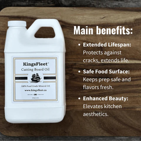 KingsFleet - Cutting Board Oil (16oz - 128oz.)