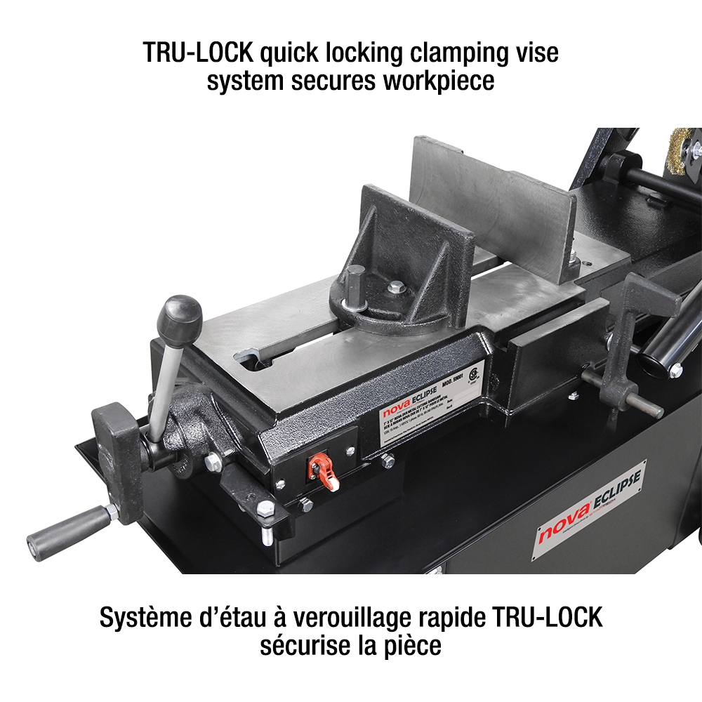 King Canada - 7" x 12" NOVA DVR METAL CUTTING BANDSAW - MODEL: 59001