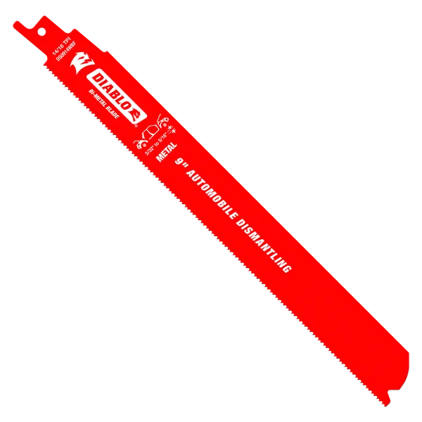 Diablo - Bi-Metal Reciprocating Saw Blades for Auto Dismantling 9" x 14/18TPI (25pk)