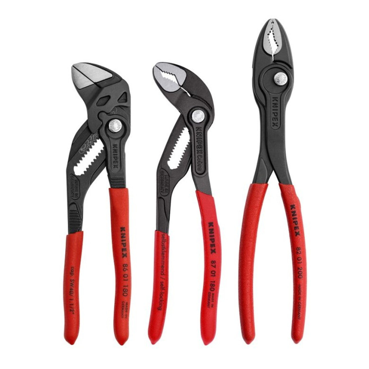 Knipex Tools -3 Pc Top Selling Pliers Set - Item #9K0080156US