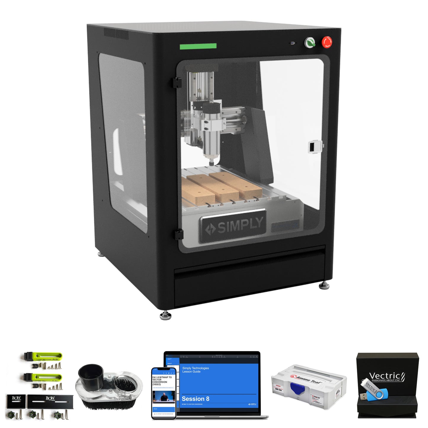 Simply Technologies - ACADEMY 1 CNC, 12″ x 12″ - Model: ACADEMY1