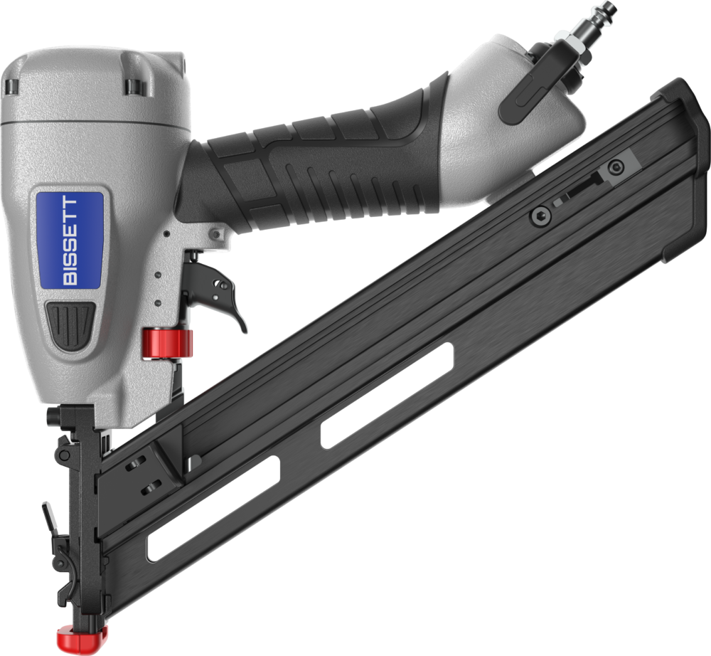 Bissett - 1" - 2-1/2" 15 Gauge Angle Finish Nailer - Model: BT-DA1564