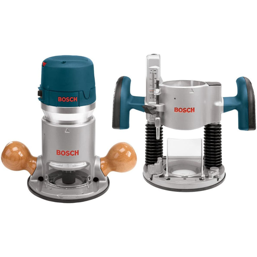 Bosch - 2.25 HP Combination Plunge- and Fixed-Base Router - Model