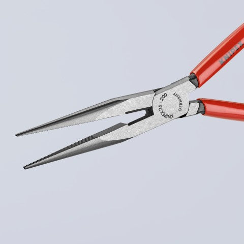 Knipex Tools - 8" Long Nose Pliers with Cutter - Item #2611200