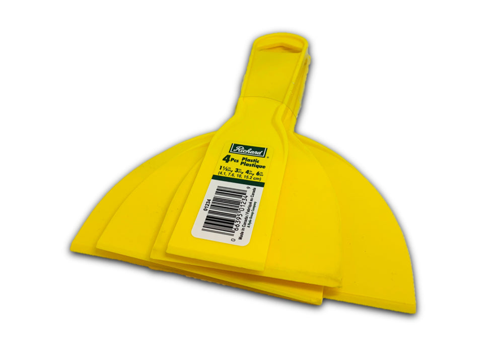 Richard - 4-Piece Putty and Taping Knives Set - Item #01234