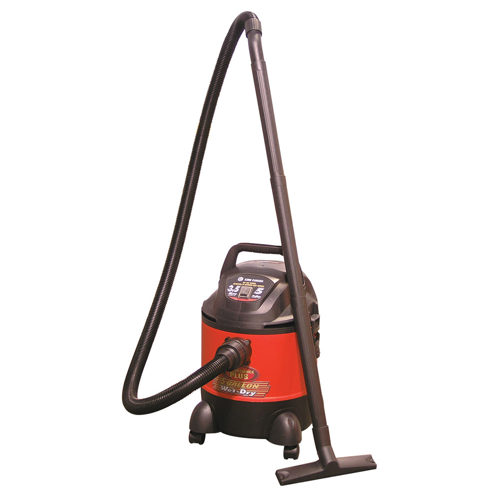 King Canada - 5 GALLON WET-DRY VACUUM - MODEL: 8520LP
