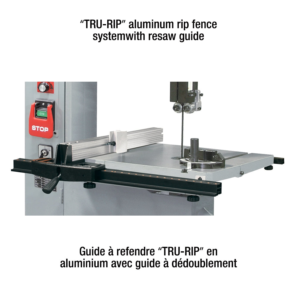 King Canada - 17" VARIABLE SPEED WOOD/METAL CUTTING BANDSAW - MODEL: KC-1700WM-VS