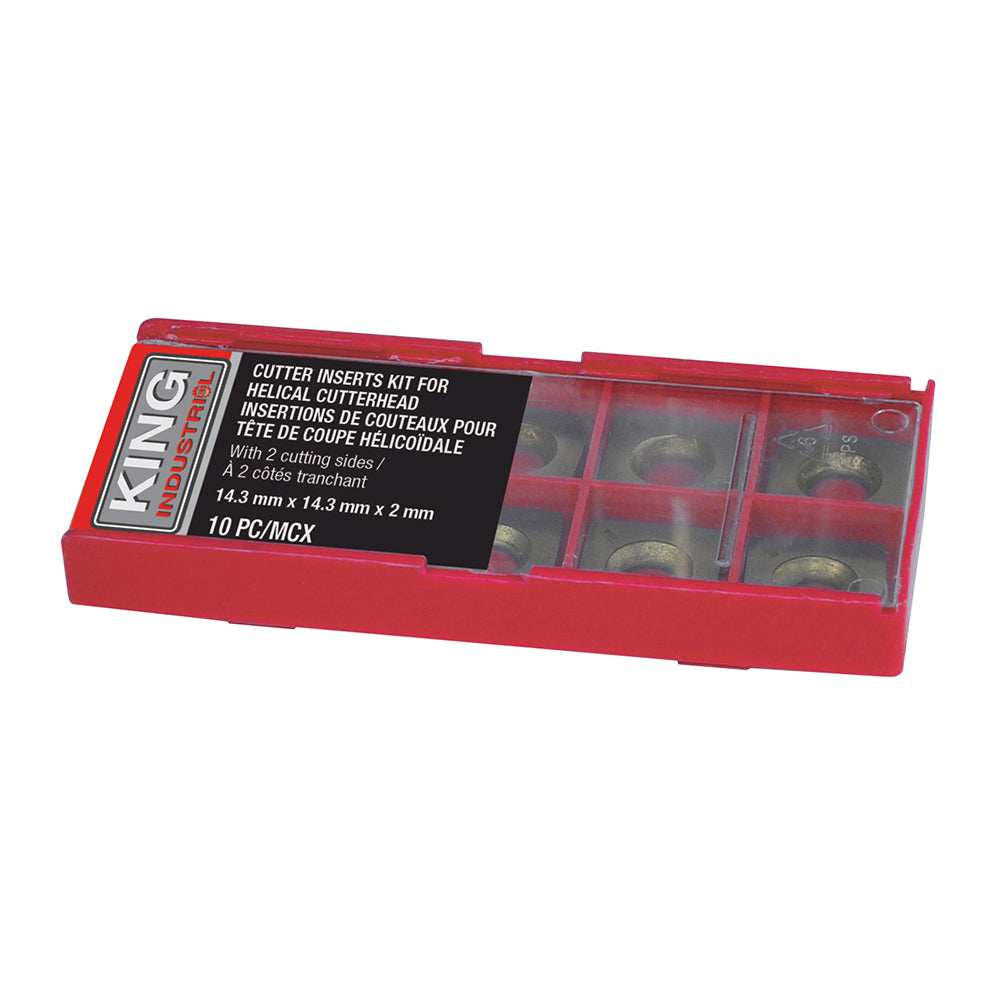 King Canada - 6" BENCHTOP JOINTER WITH HELICAL CUTTERHEAD - MODEL: KC-6HJC