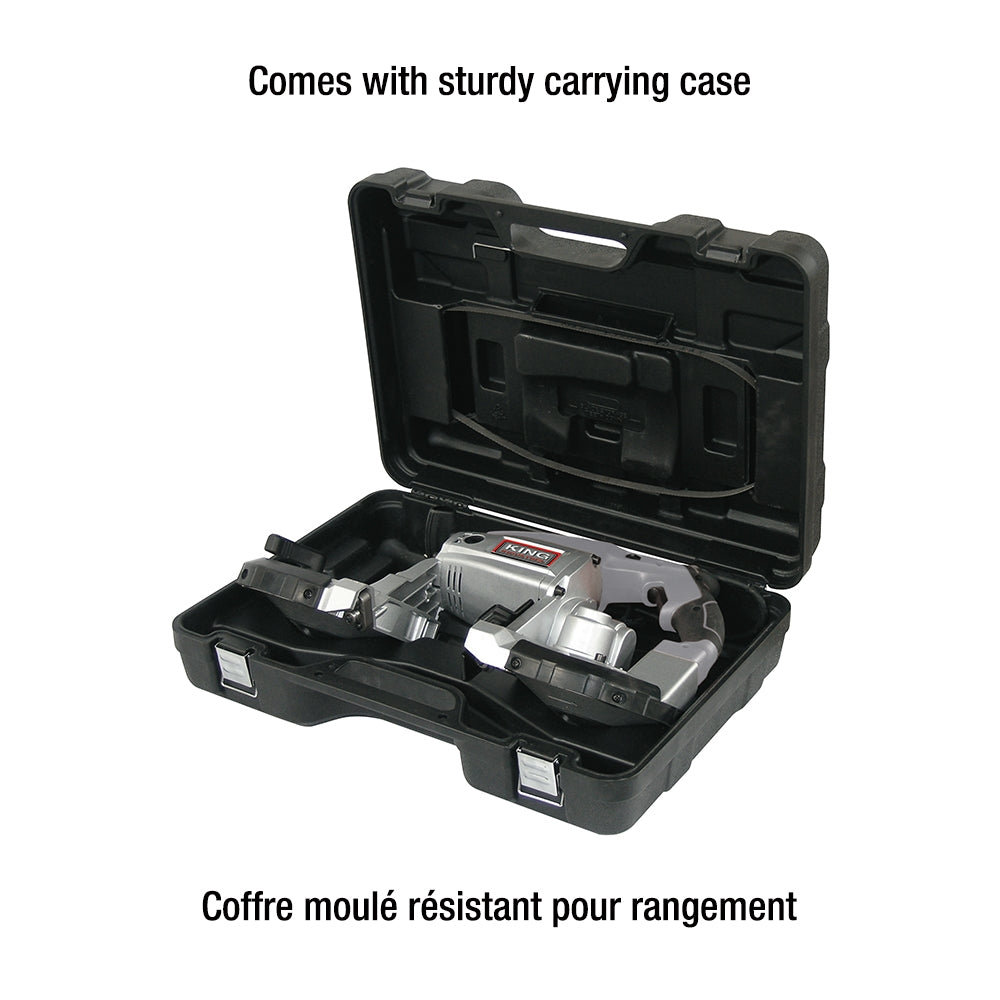 King Canada - PORTABLE VARIABLE SPEED METAL CUTTING BANDSAW - MODEL: KC-8377