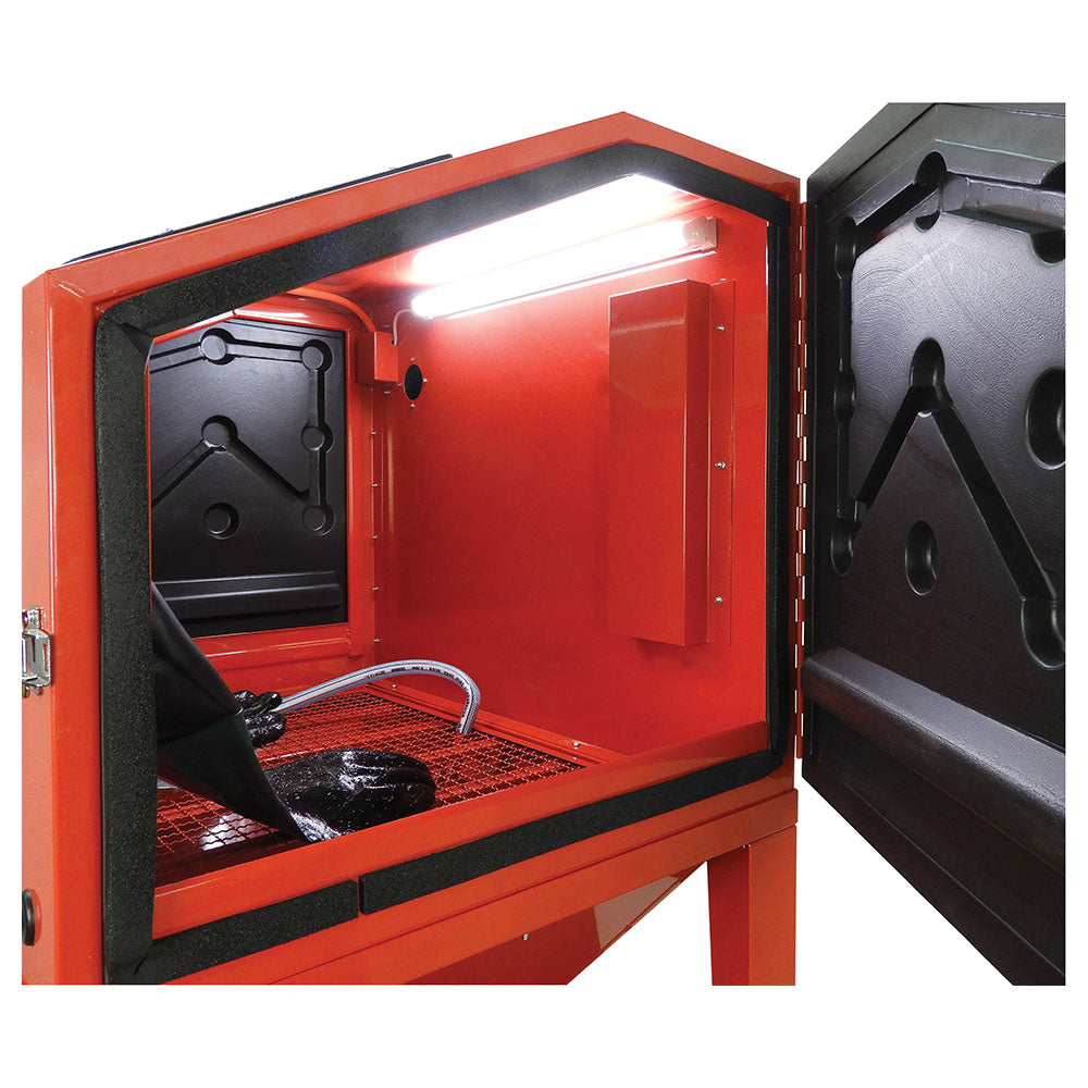 King Canada - FLOOR MODEL SANDBLAST CABINET WITH LED LIGHT - MODEL: KSB-350-LED