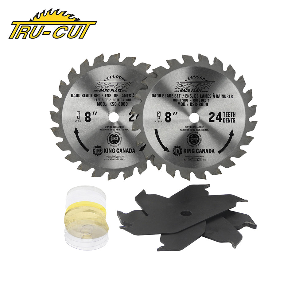 Dado circular saw blade set deals