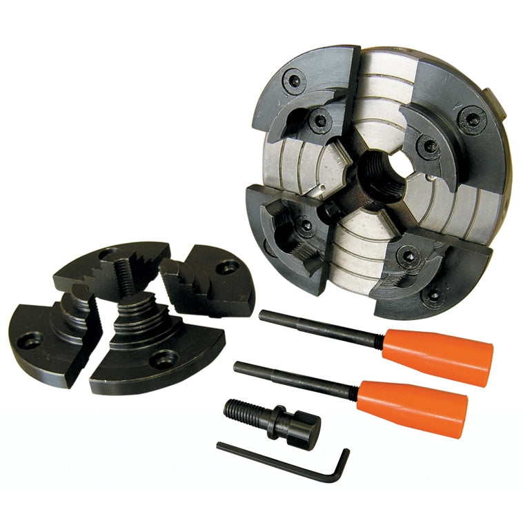 King Canada - 4" -4 JAW WOOD LATHE CHUCK - MODEL: KW-100