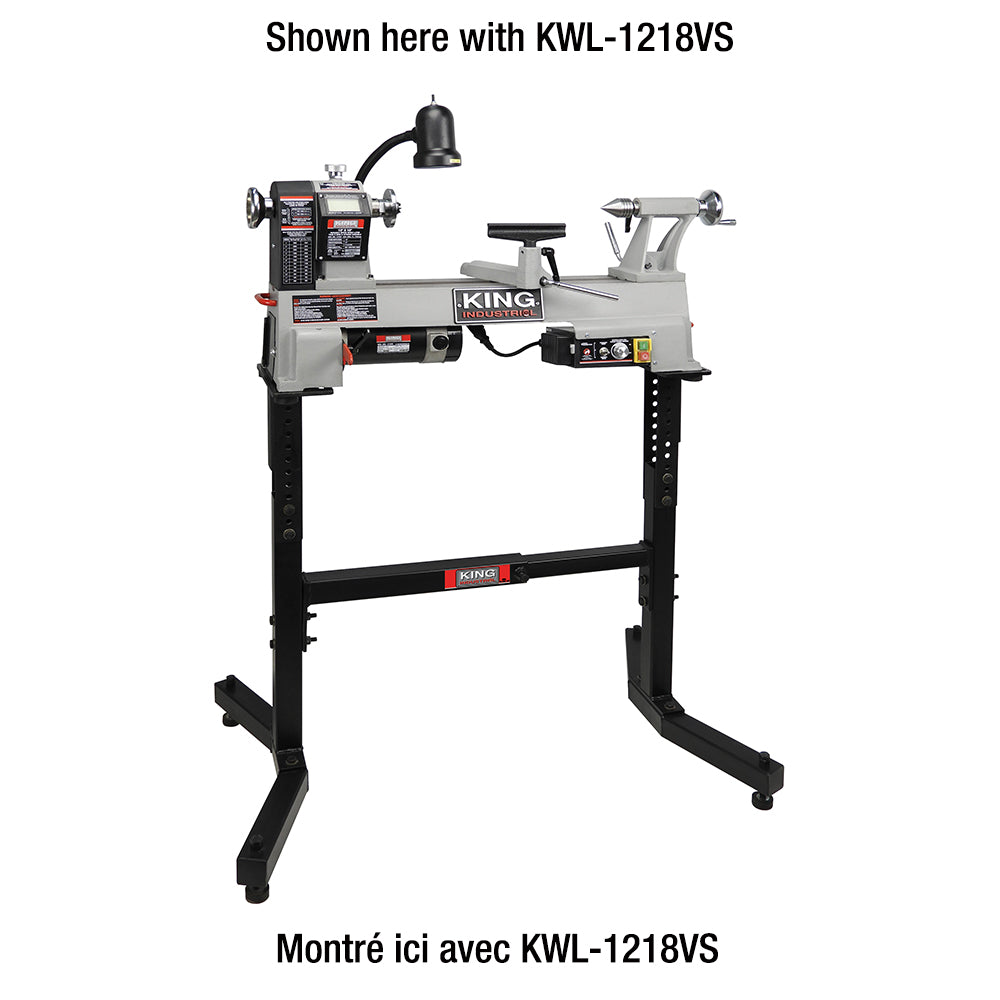 King Canada - UNIVERSAL WOOD LATHE STAND - MODEL: SS-KWL-100