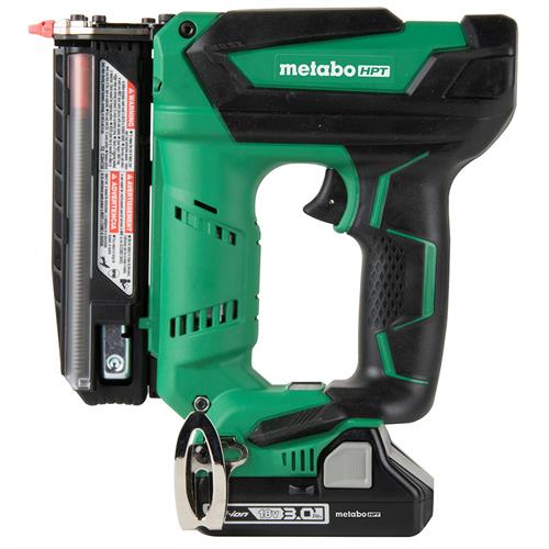 Metabo HPT - 18V 23 Gauge Cordless Pin Nailer with FREE EXTRA BATTERY - Model: NP18DSAL