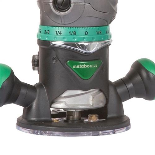 Metabo HPT - 2-1/4 Peak HP Variable Speed Fixed/Plunge Base Router Kit - Model: KM12VC