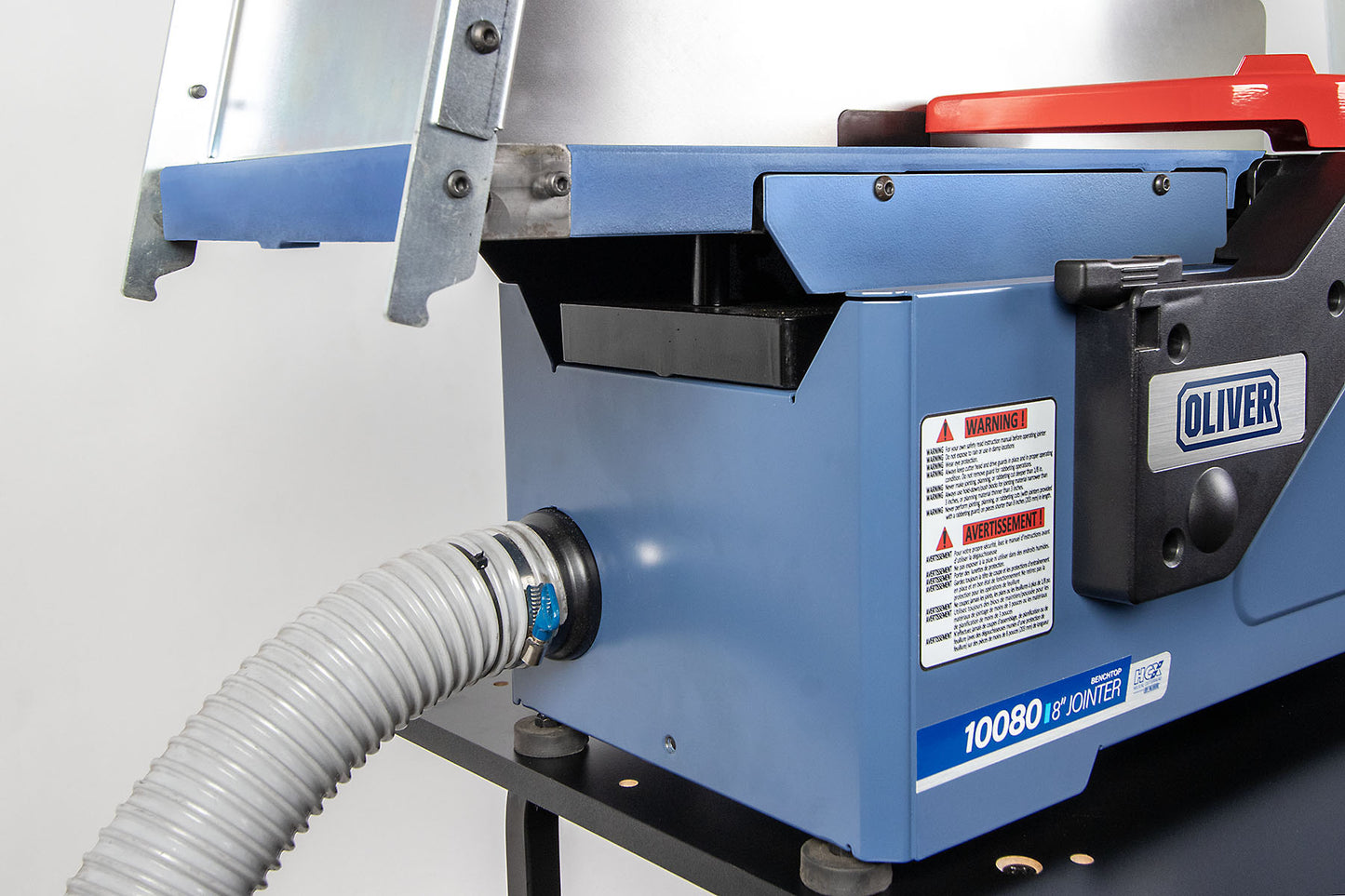 Oliver Machinery - 8" Benchtop Jointer with HCX Helical Cutterhead- 10080.201