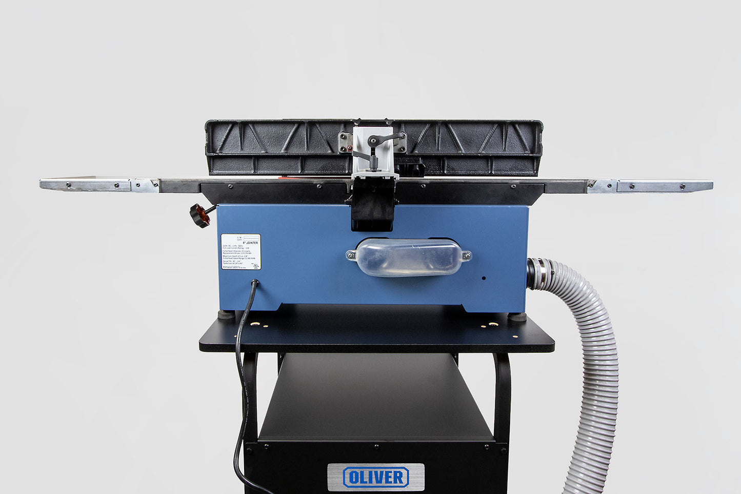 Oliver Machinery - 8" Benchtop Jointer with HCX Helical Cutterhead- 10080.201