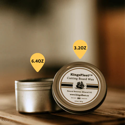 KingsFleet - Cutting Board Wax (1.6oz - 6.4oz.)