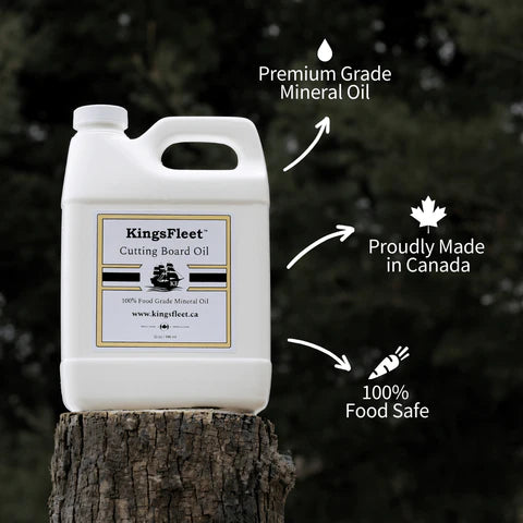 KingsFleet - Cutting Board Oil (16oz - 128oz.)