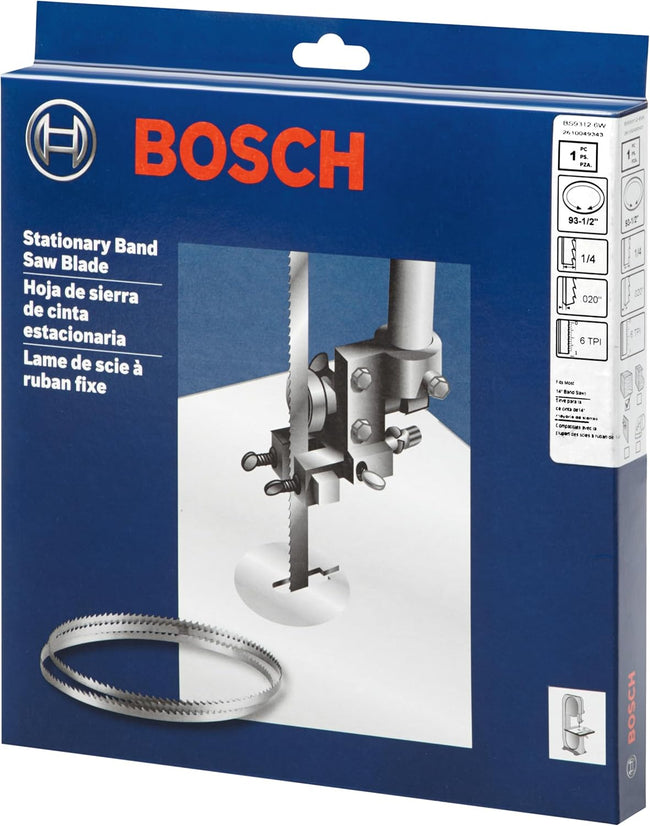 Bosch - Band Saw blade, 93-1/2 inch x 1/4 inch x 6 TPI - Model: BS9312-6WD