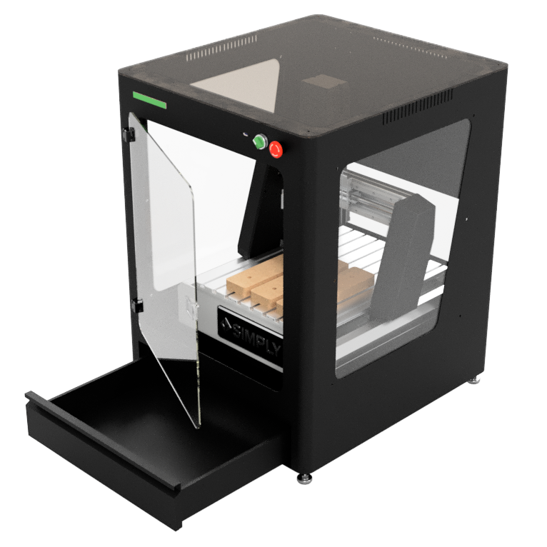 Simply Technologies - ACADEMY 1 CNC, 12″ x 12″ -  Model: ACADEMY1