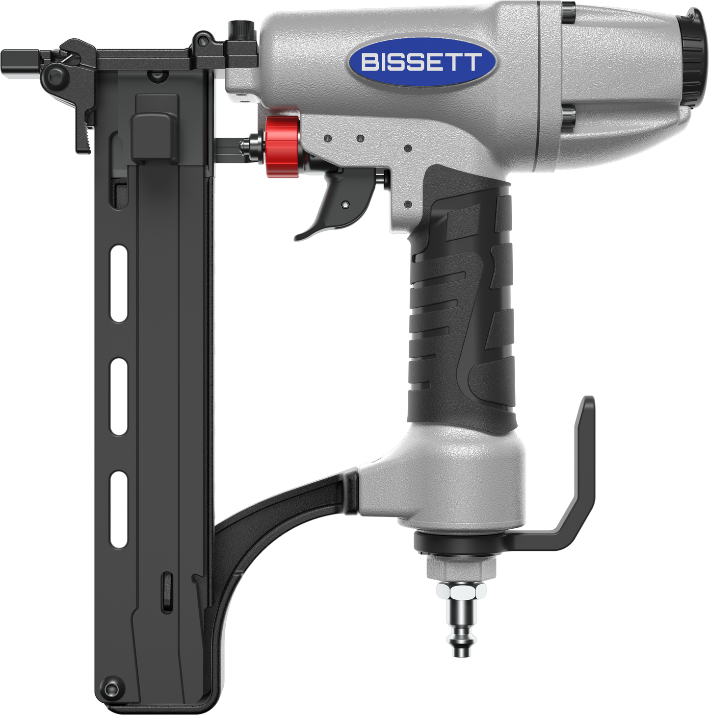Bissett - 1/2” – 1-5/8” 18 Gauge Narrow Crown Stapler 1/4" - Model: BT-NCS1840