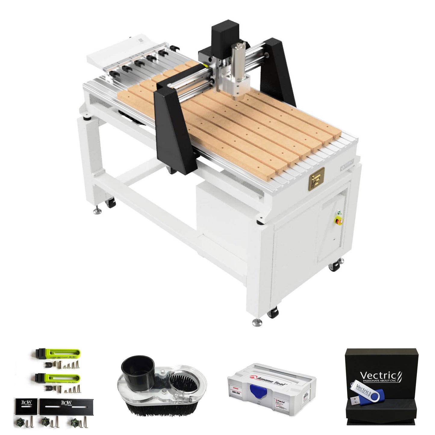 Simply Technologies - PERFORMANCE 8ATC CNC with Automatic Tool Changer, 24″ x 48″  -  Model: PERF8ATC