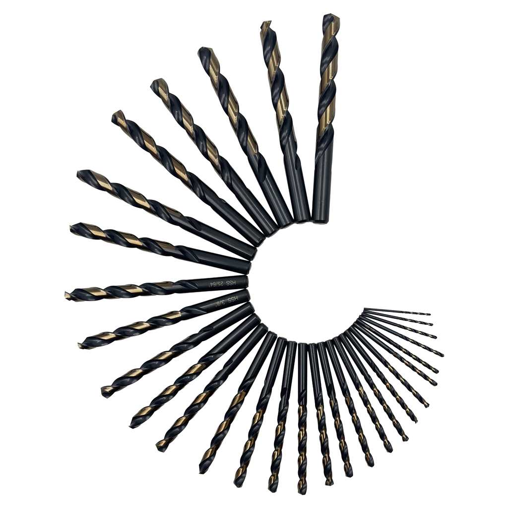 Pro-Line -  29 PC Premium M7 Drill Bit Kit 1/16"-1/2" w/ Plastic Case - Model: PL-07-A-30550HP-1