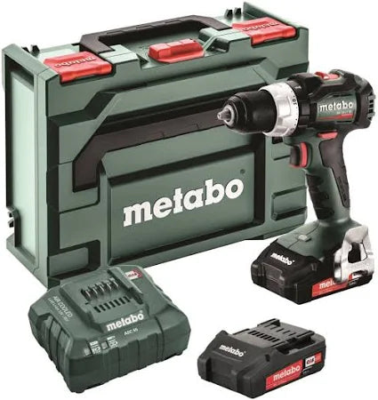 Metabo - 1/2" Cordless Lithium-Ion Brushless 2x 2.0Ah Brushless Drill Kit - Model: BS 18 LT BL (602325520)