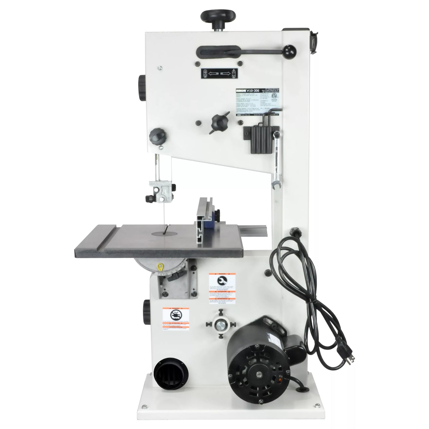 RIKON Power Tools - 10″ DELUXE BANDSAW - MODEL: 10-3061