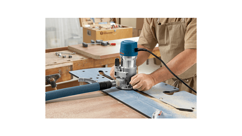 Bosch - 2.25 HP Electronic Fixed-Base Router - Model: 1617EVS –  Professional Grinding Inc