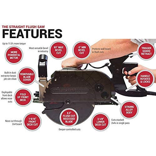 Cuz-D Straight Cut Saw - Model: SFS-85