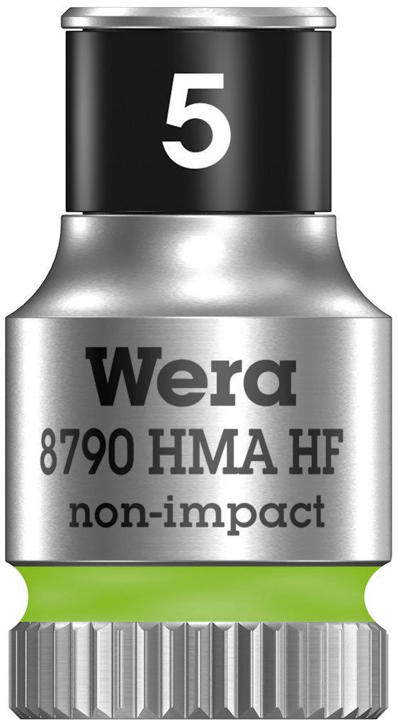 Wera - Belt A 1 Zyklop 1/4″ Drive Socket Set with Holding Function – Metric 10-Piece - #003880