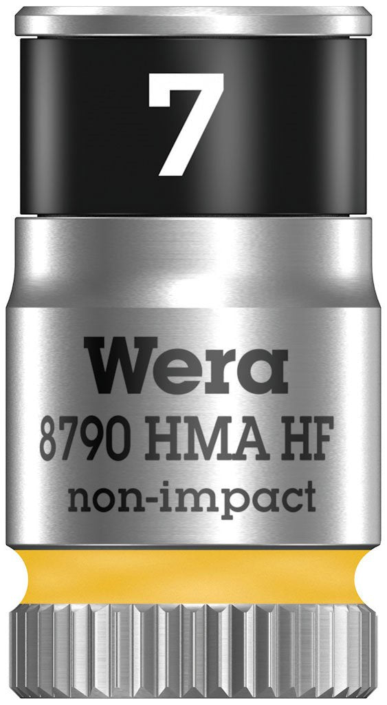 Wera - Belt A 1 Zyklop 1/4″ Drive Socket Set with Holding Function – Metric 10-Piece - #003880