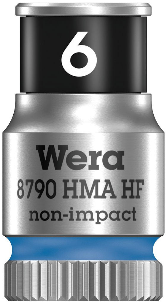 Wera - Belt A 1 Zyklop 1/4″ Drive Socket Set with Holding Function – Metric 10-Piece - #003880