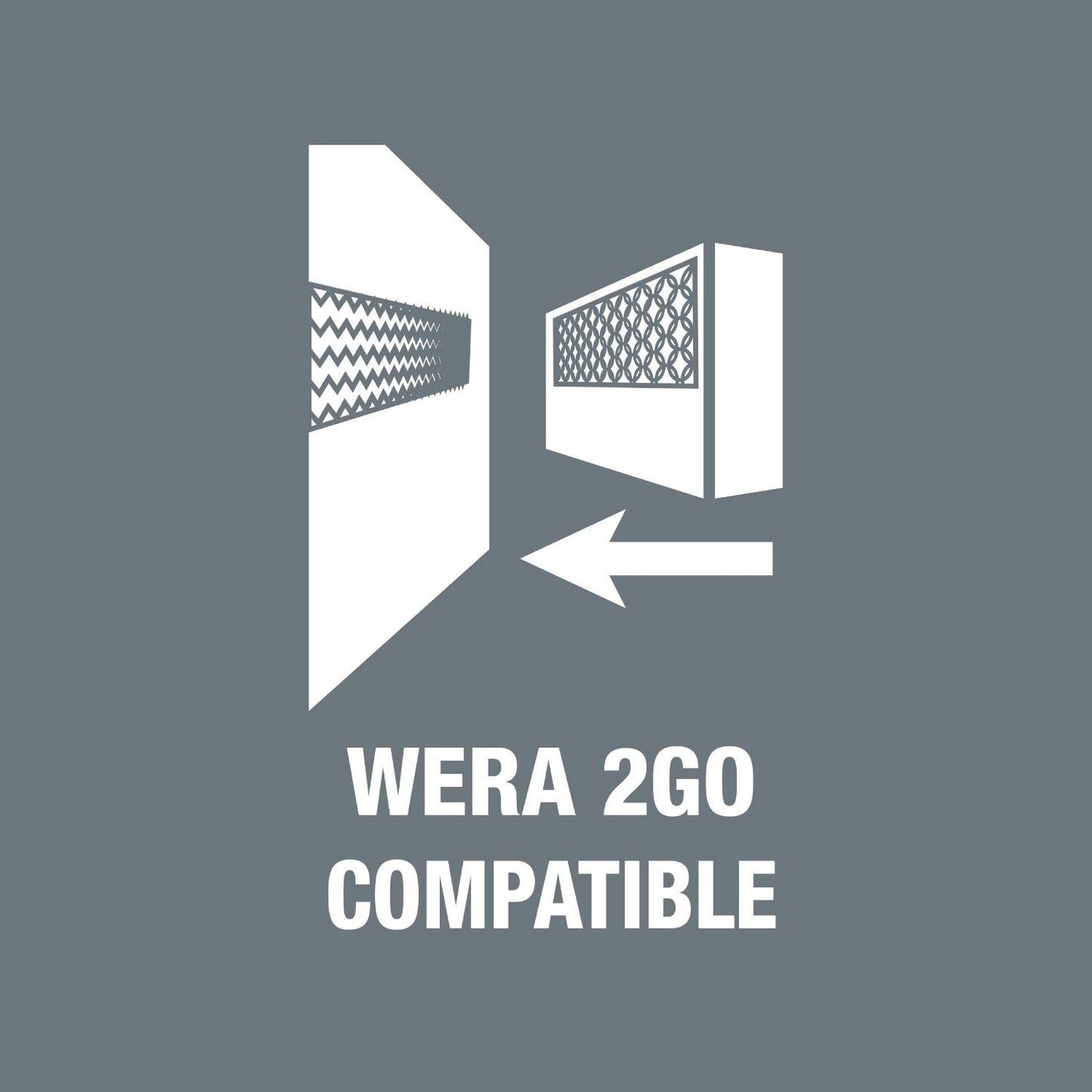 Wera - Belt A 1 Zyklop 1/4″ Drive Socket Set with Holding Function – Metric 10-Piece - #003880