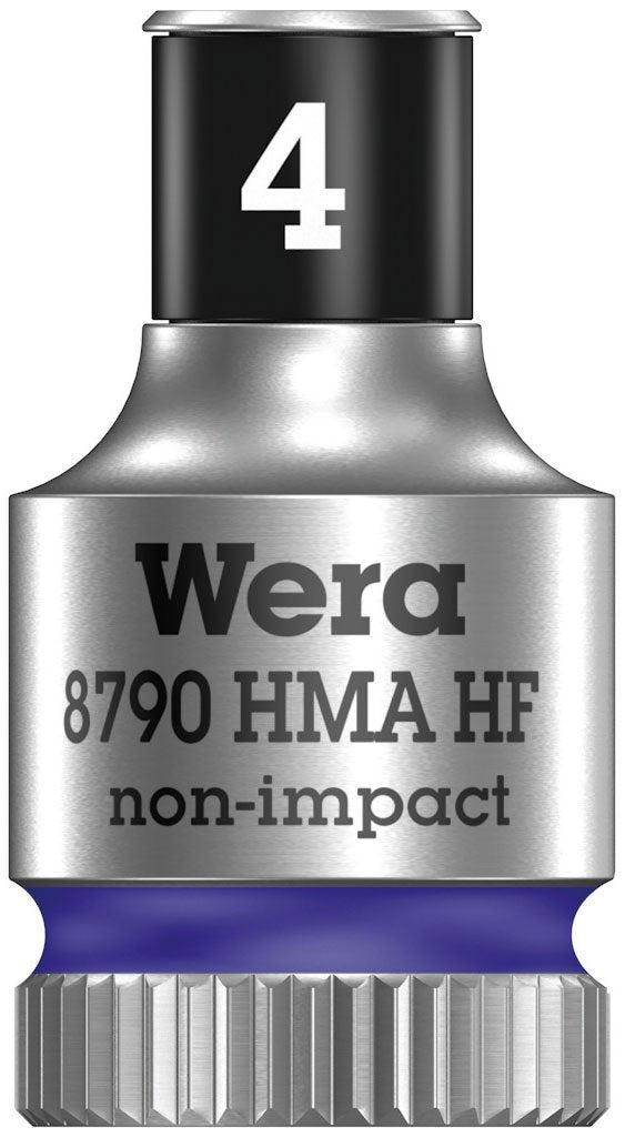 Wera - Belt A 1 Zyklop 1/4″ Drive Socket Set with Holding Function – Metric 10-Piece - #003880