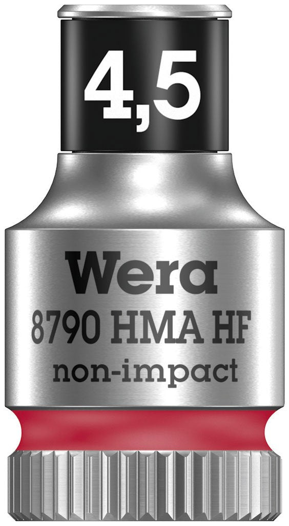 Wera - Belt A 1 Zyklop 1/4″ Drive Socket Set with Holding Function – Metric 10-Piece - #003880