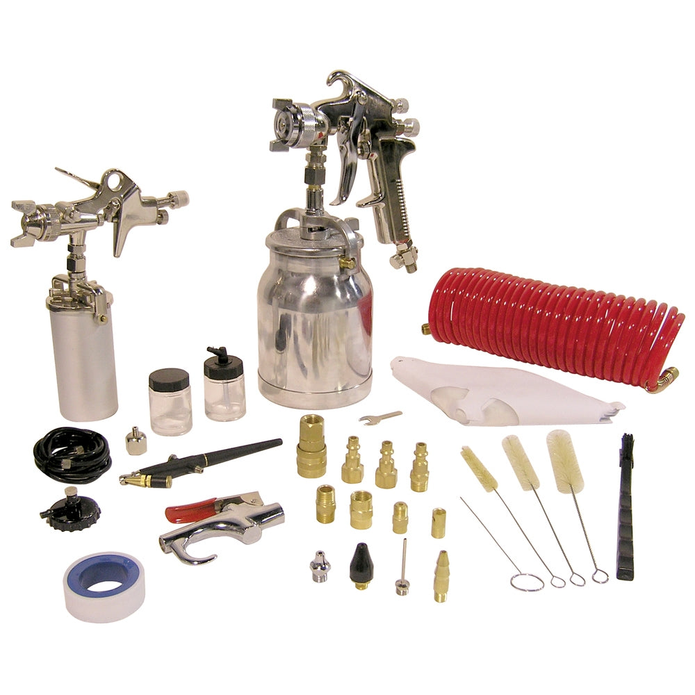King Canada - 43 PC. SPRAY GUN KIT - MODEL: 8195