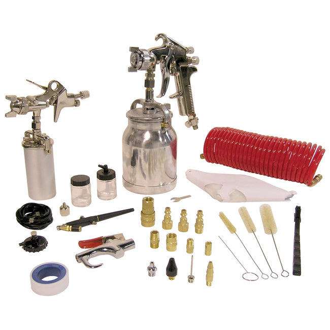King Canada - 43 PC. SPRAY GUN KIT - MODEL: 8195