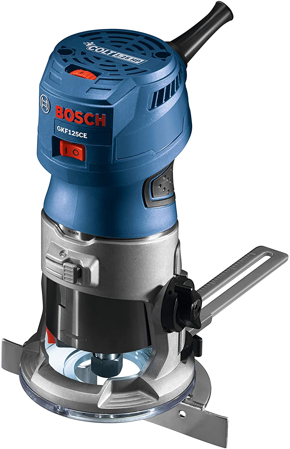 Bosch - Colt 1.25 HP (Max) Variable-Speed Palm Router Kit - Model: GFK125CEK