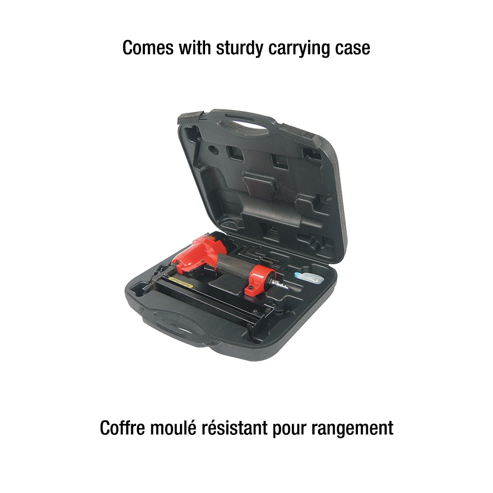 King Canada - 2 IN 1 18 GA. NAILER/STAPLER KIT - MODEL: 8210NS