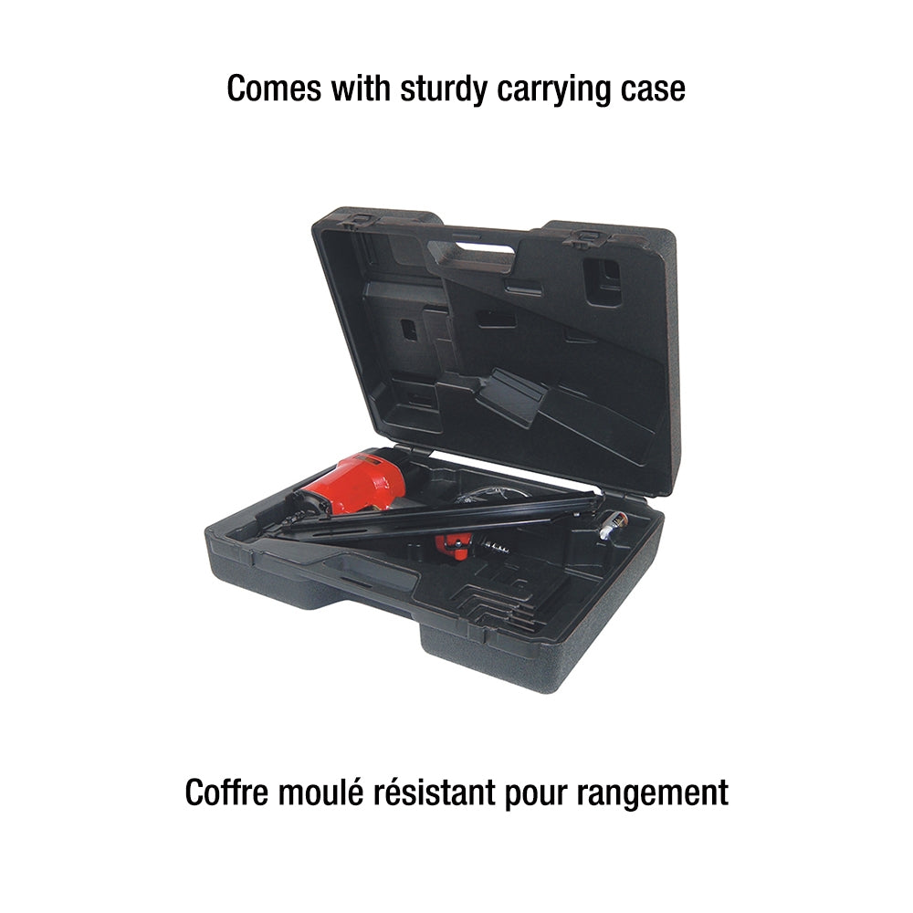 King Canada - 28 DEGREE CLIPPED HEAD FRAMING NAILER KIT - MODEL: 8228N
