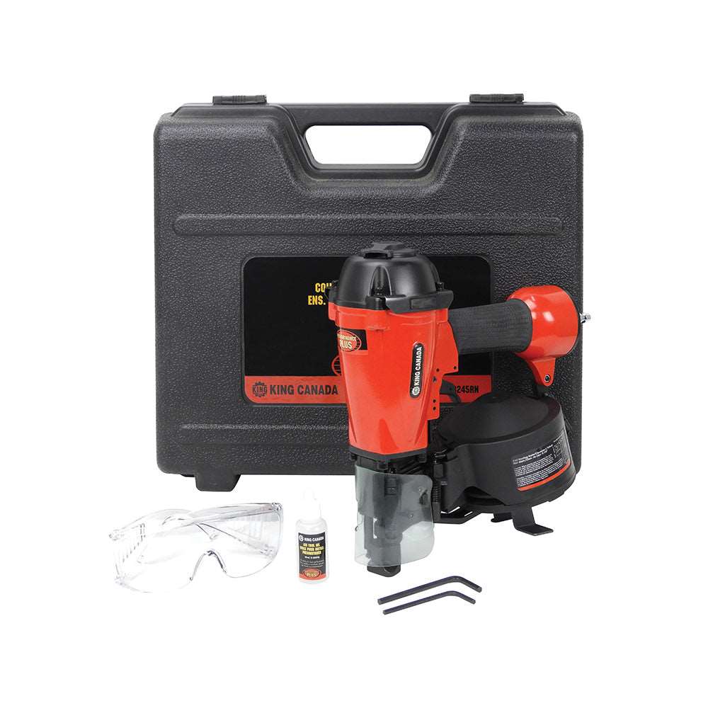 King Canada - COIL ROOFING NAILER KIT - MODEL: 8245RN