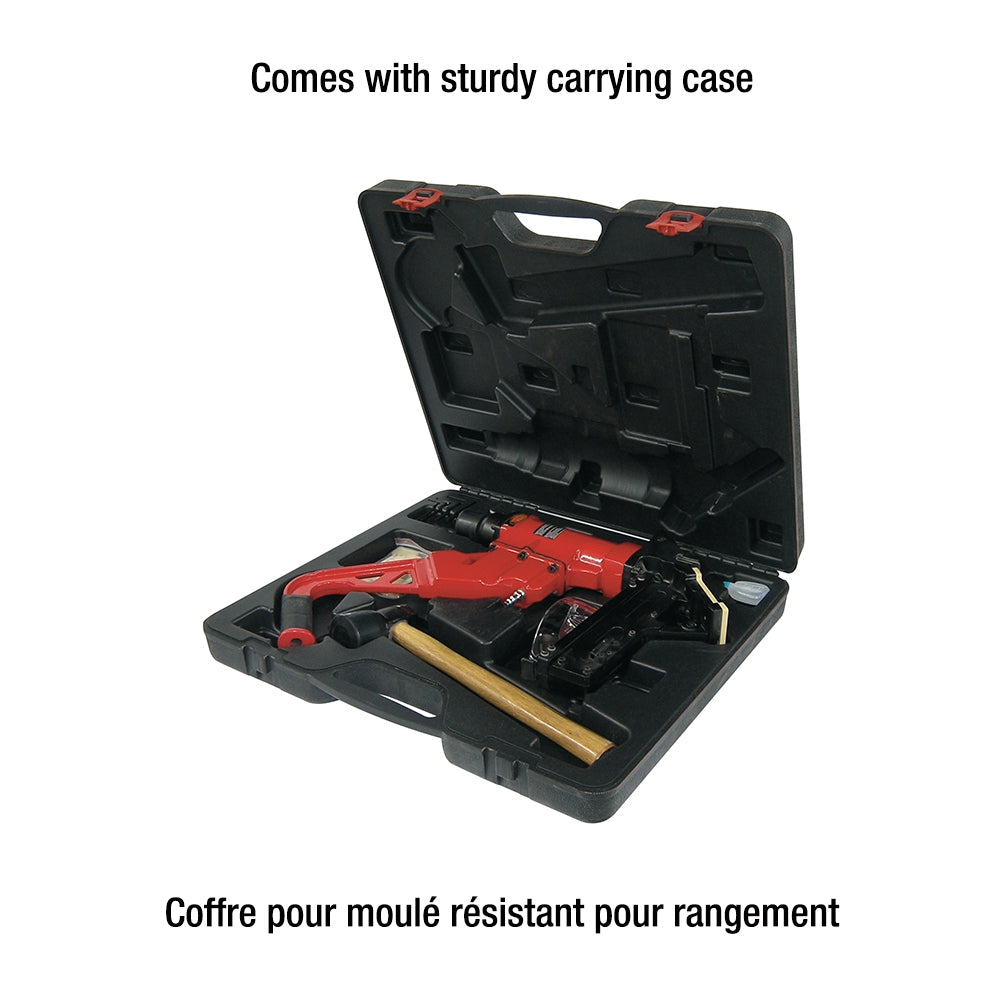 King Canada - 2 IN 1 2" FLOORING STAPLER/CLEAT NAILER KIT - MODEL: 8260FSN-2
