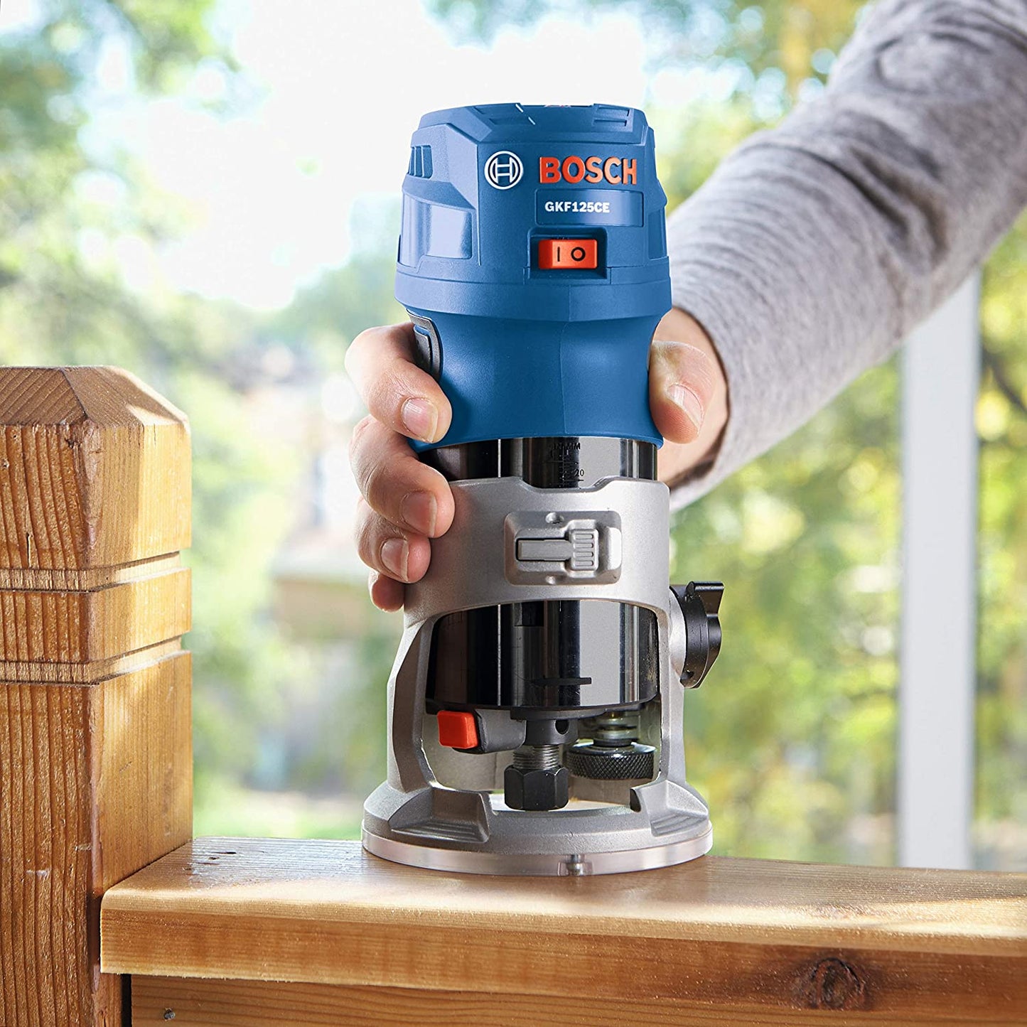 Bosch - Colt 1.25 HP (Max) Variable-Speed Palm Router Kit - Model: GFK125CEK