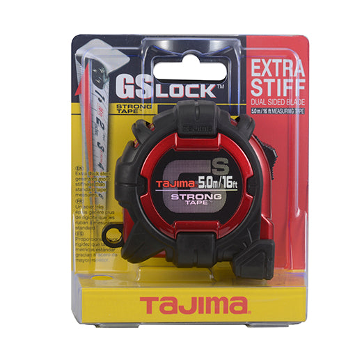 Tajima - GS Lock™ 16 ft. Measuring Tape - Item #GS-16/5MBW