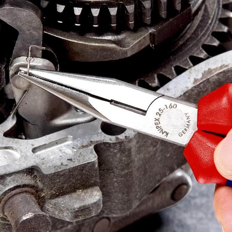 Knipex Tools - Snipe Nose Side Cutting Pliers (Radio Pliers) - Item #2501160