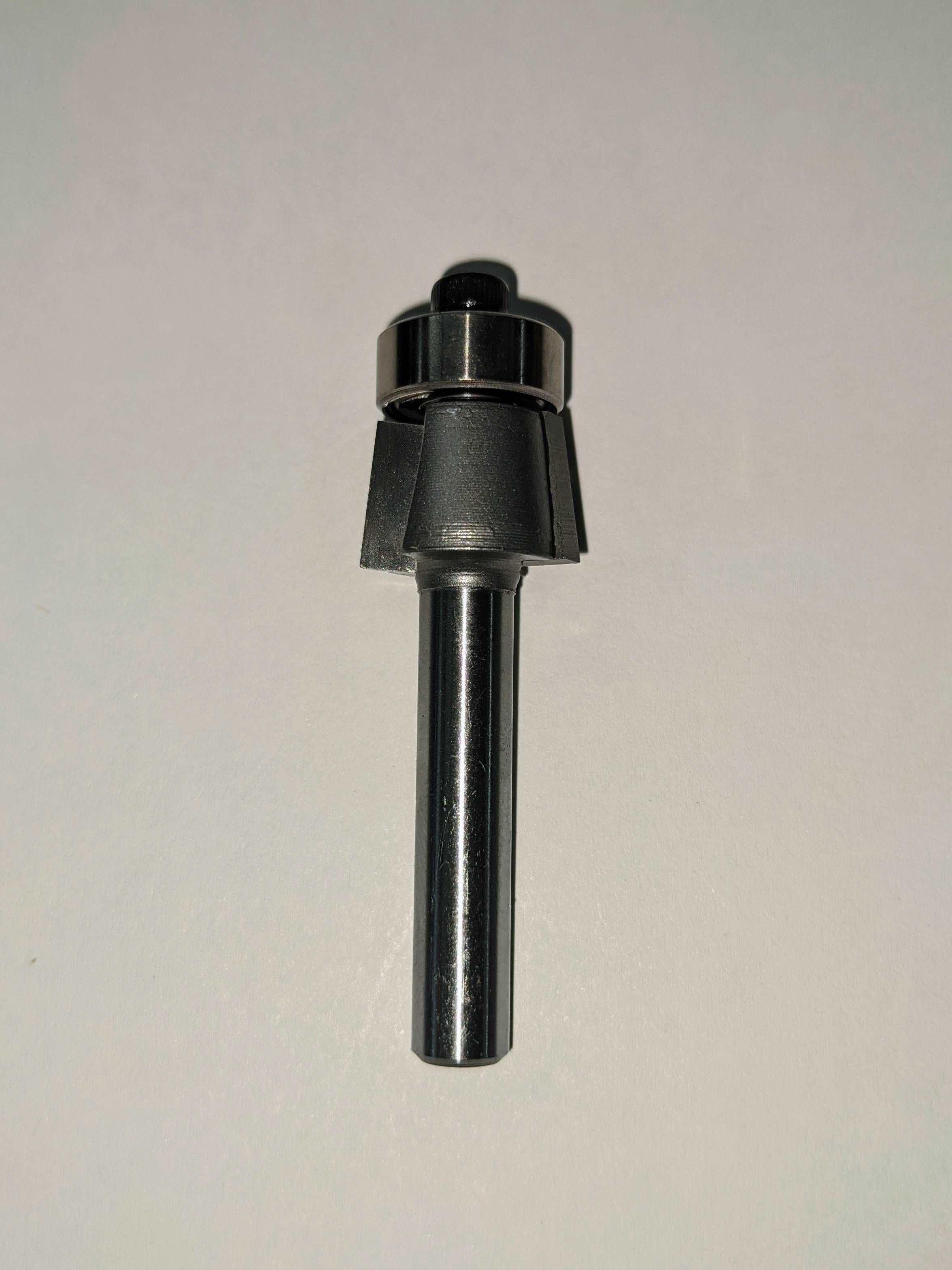 7-Degree Chamfer Router Bit with Bearing - 1/4-Inch Shank ...